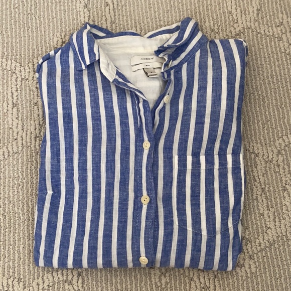 Jcrew Striped Boy Shirt - Picture 2 of 3